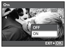 OLYMPUS Μ 1030SW - Protecting pictures - 1