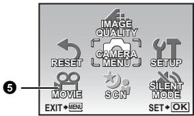 OLYMPUS Μ 1030SW - Use the arrow pad △▽ to select [FACE DETECT], [iESP] or [SPOT], and press OK FUNG. - 3