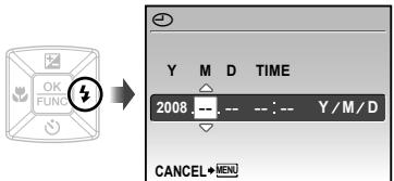 OLYMPUS Μ 1060 - Press the  button to save the setting for [Y]. - 1