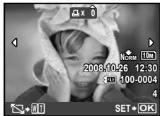 OLYMPUS Μ 1060 - Single-frame print reservations [ ] - 2
