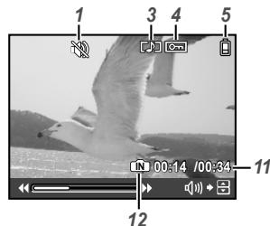OLYMPUS Μ 1060 - Playback mode display - 3