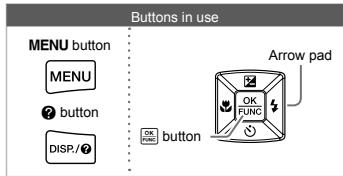 OLYMPUS Μ 1060 - Using the Menu - 11