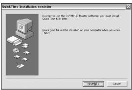 OLYMPUS Μ 720SW - Click "Next" and follow the on-screen instructions. - 1