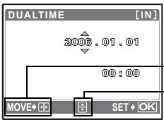 OLYMPUS Μ 720SW - DUALTIME....Setting the date and time in another time zone - 1