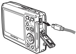 OLYMPUS Μ 720SW - Disconnect the USB cable from the camera. - 4