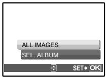 OLYMPUS Μ 720SW - Selecting the picture to print (available only when a card is inserted) - 1