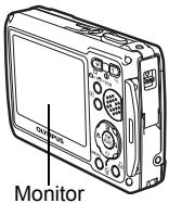 OLYMPUS Μ 720SW - Connect the multi-connector on the camera to the USB port on the computer using the provided USB cable. - 1