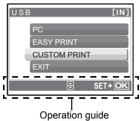 OLYMPUS Μ 720SW - Other print modes and print settings (CUSTOM PRINT) - 2