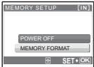 OLYMPUS Μ 720SW - Change the monitor setting - 3