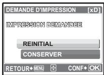 OLYMPUS µ 760 - Réinitialisation des données de requête d'impression - 1