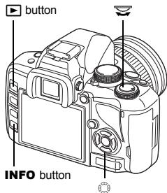 button INFO button
