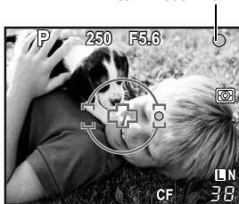 OLYMPUS E-450 - Press the shutter button all the way. - 1