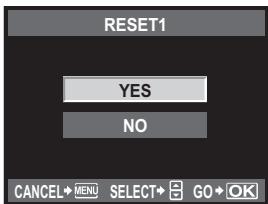 RESET1 YES NO CANCEL+ MENU SELECT+ GO+ OK
