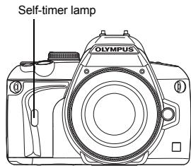Self-timer lamp OLYMPUS