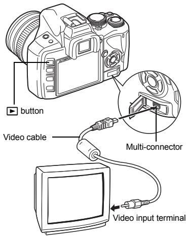 button Video cable Multi-connector Video input terminal