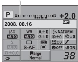 P = -1.0 +2.0 2008.08.16 NR4 ISO WB A ±0 2^-NATURAL AUTO AUTO G ±0 ±0 3^-±0 AUTO □ [3] RGB ±0 √ S-AF [3] OFF sRGB ± ±0.0 Large 39 CF Normal