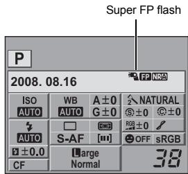 Super FP flash P 2008.08.16 ISO WB A ± 0 AUTO AUTO G ± 0 AUTO S-AF RGB ± 0 ± 0.0 CF Large Normal 3.8 FP NRA NATURAL ± 0 ± 0 RGB ± 0 / OFF sRGB