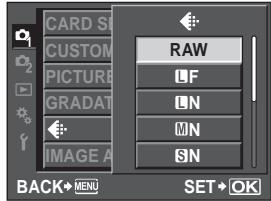 OLYMPUS E-620 - To find out the file size/number of storable still pictures for each record mode: - 2