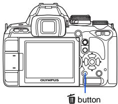 OLYMPUS E-620 - Erasing images - 1