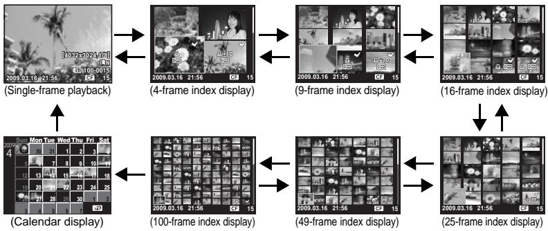 OLYMPUS E-620 - Index display/Calendar display - 4