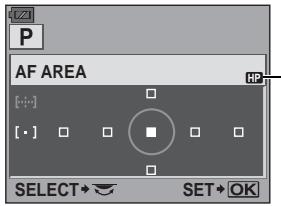 OLYMPUS E-620 - In the screen of Step 2 of "Selecting the AF target mode and position" (P.58), press the Fn button and + button at the same time. - 1