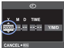 OLYMPUS E-620 - Use to select [Y], then press - 1