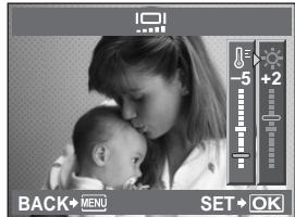OLYMPUS E-620 - (Monitor brightness adjustment) - 1