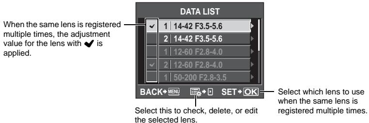 OLYMPUS E-620 - [DATA LIST] - 1