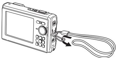 OLYMPUS STYLUS TOUGH 8000 - Attaching the camera strap - 1