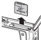 OLYMPUS STYLUS TOUGH 8000 - To remove the xD-Picture Card - 2