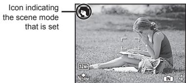 OLYMPUS STYLUS TOUGH 8000 - Use to select the best shooting mode for the scene, and press the button. - 1