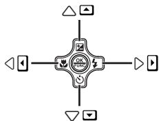 OLYMPUS STYLUS TOUGH 8000 - Arrow pad and operation guide - 2