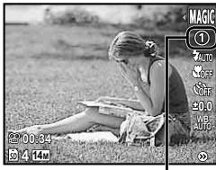 OLYMPUS Μ TOUGH-6020 - Use ◀▶ to select the desired effect and then press the Ⓞ button to set. - 1