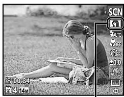 OLYMPUS Μ TOUGH-6020 - Use ◀▶ to select the mode and then press the Ⓞ button to set. - 1