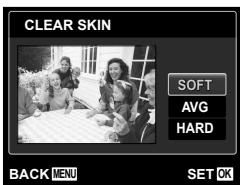 OLYMPUS Μ TOUGH-6020 - When [CLEAR SKIN] is selected - 1