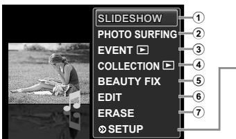 OLYMPUS Μ TOUGH-6020 - Menus for Playback, Editing, and Printing Functions - 1