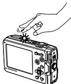 OLYMPUS Μ TOUGH-6020 - Operating the camera by tapping the body (p. 51) - 1