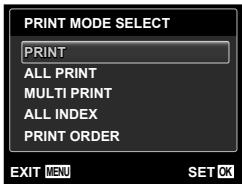 OLYMPUS Μ TOUGH-6020 - Use △▽ to select [PRINT], and press the OK button. - 1