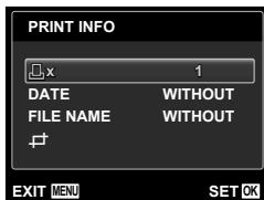 OLYMPUS Μ TOUGH-6020 - Changing the printer's settings for printing [CUSTOM PRINT] - 4