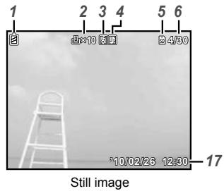 OLYMPUS Μ TOUGH-6020 - Playback mode display - 1