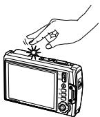 OLYMPUS TG-310 - Operating the camera by tapping the body (p. 54) - 1