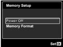 OLYMPUS TG-610 - Error message - 3