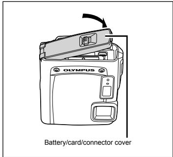 OLYMPUS TG-610 - Closing Battery/card/connector cover - 1