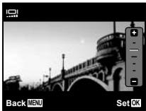 OLYMPUS TG-610 - To adjust the monitor brightness - 1
