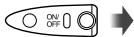 OLYMPUS TG-610 - Press the ON/OFF button to turn on the camera. - 1