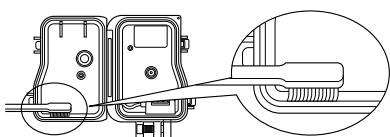 OLYMPUS PFL-01 - Remove any sand, dirt, etc. - 2