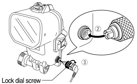 OLYMPUS PFL-E01 - Connection to the camera case - 1