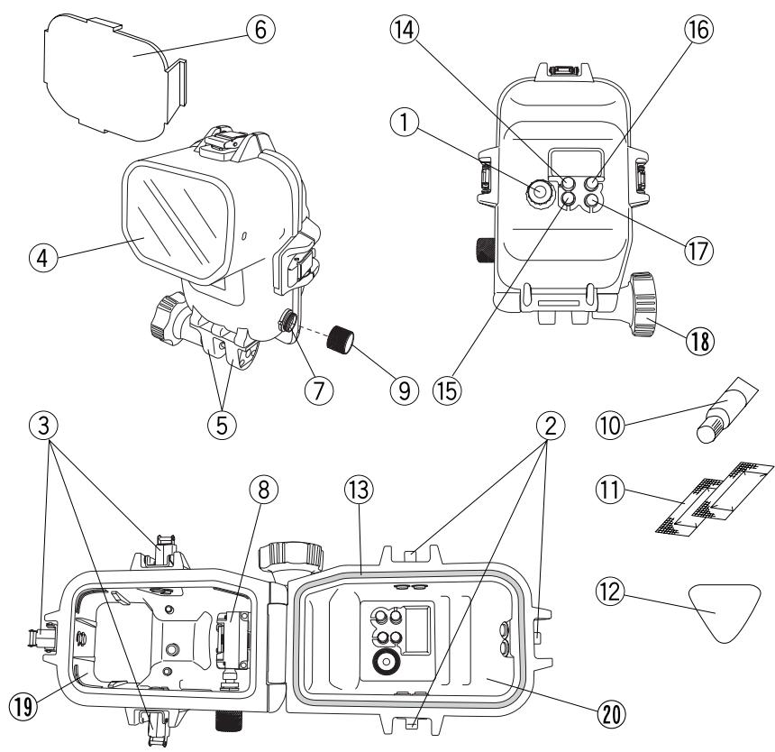 OLYMPUS PFL-E01 - Names of the parts - 1