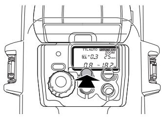 OLYMPUS PFL-E01 - Setting the flash mode - 1