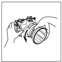 OLYMPUS PPO-E01 - Dismounting the PPO-E01 - 2